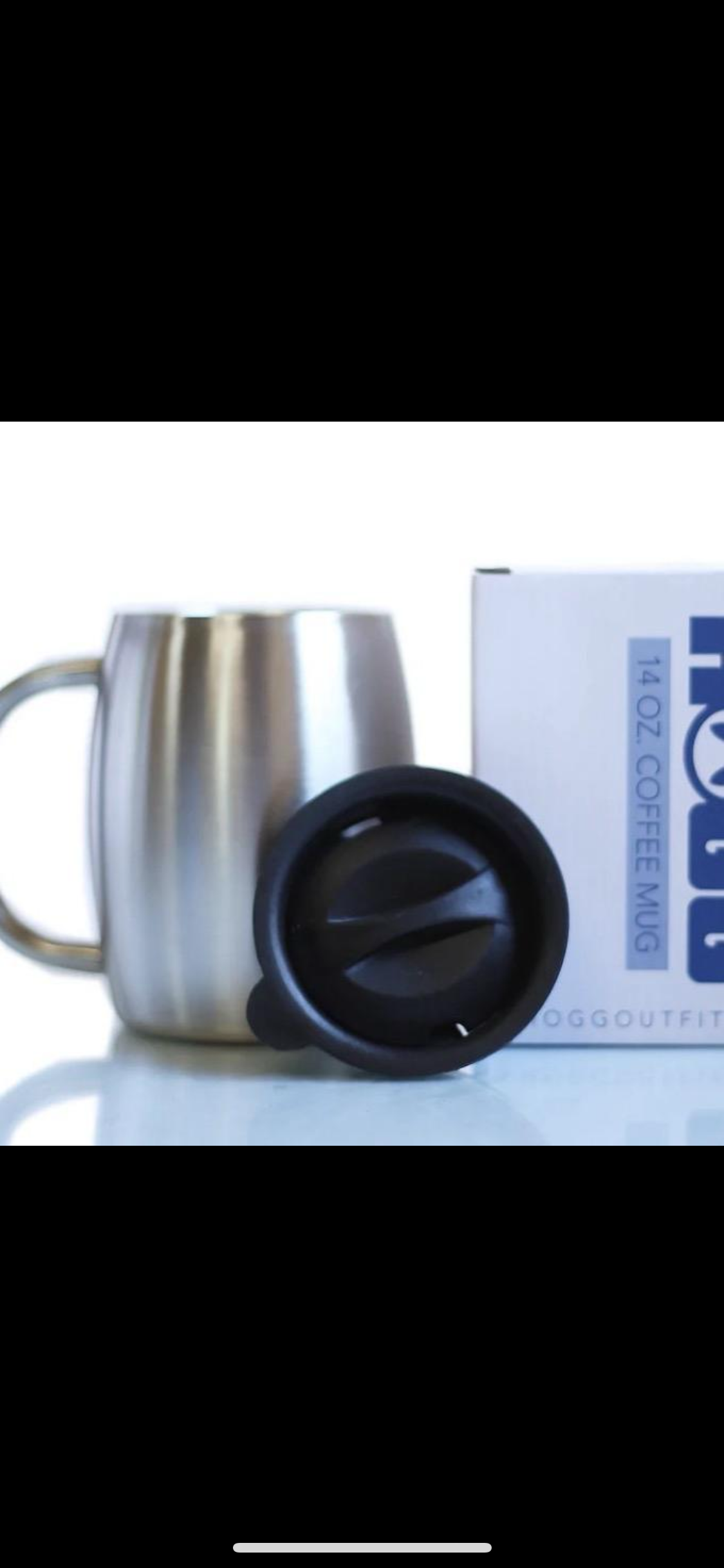 1 Stainless 14 oz coffee mug