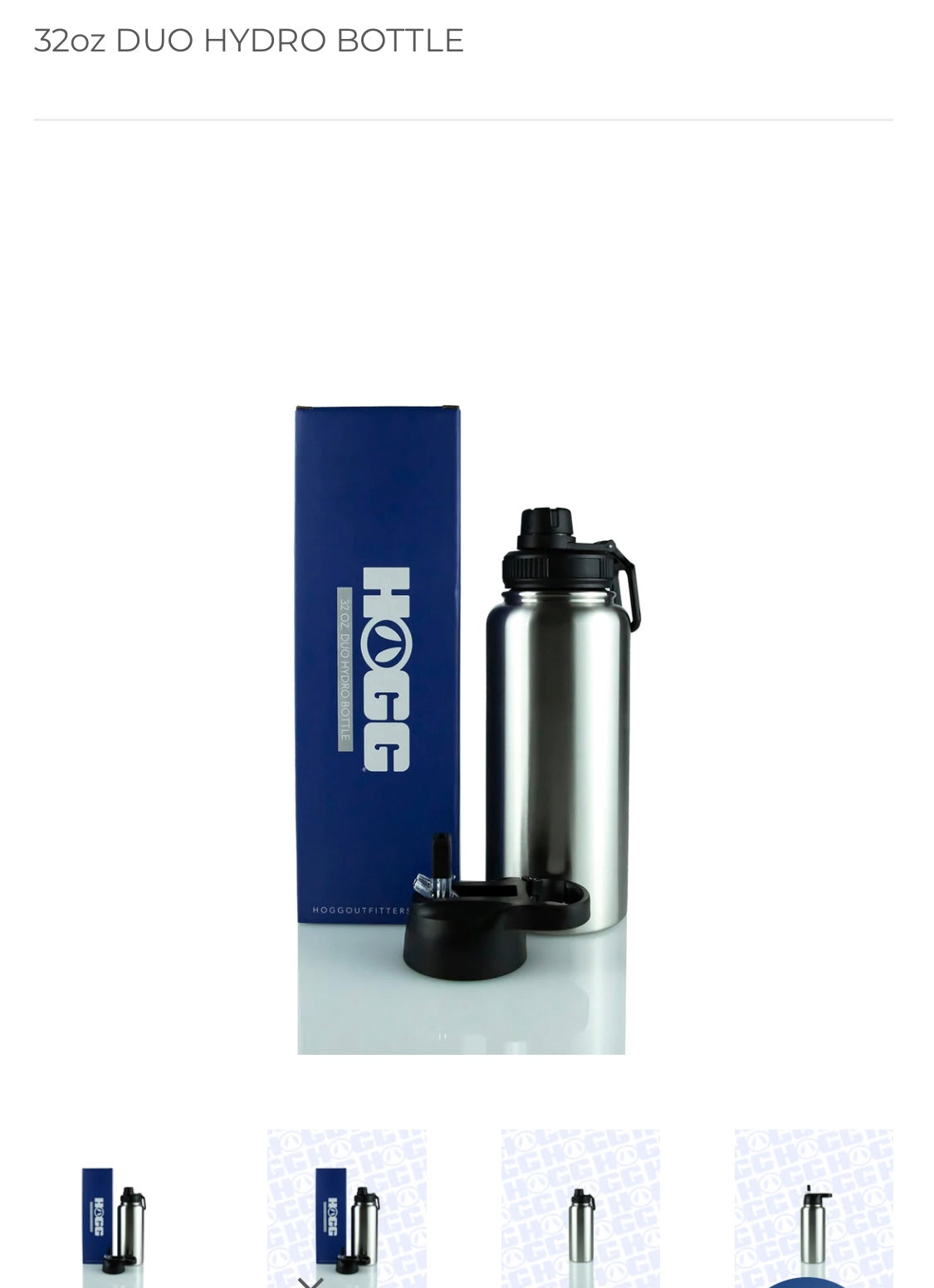 1 Stainless 32 oz Duo Hydro Water Bottle