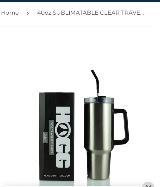 1 Stainless 40 oz Tumbler