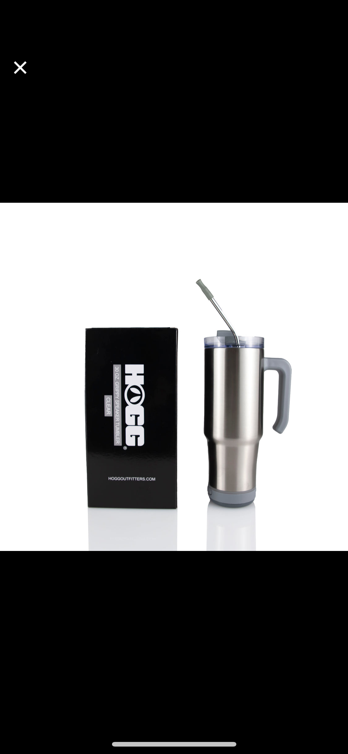 1 Stainless 30 oz Speaker Tumbler